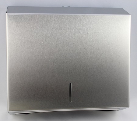 DOZATOR PAPIRA za ruke listići, INOX brušeni